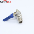 GutenTop Gute Qualität und Hohe temperatur 1/8 1/4 3/8 zoll messing gas mini style kugelhahn